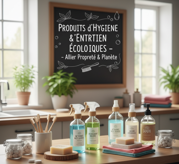 Lire la suite à propos de l’article Produits d’hygiène et d’entretien écologiques – Allier propreté et respect de l’environnement